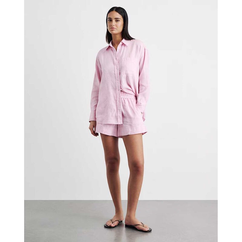 JAG Gigi Linen Relaxed Ls Shirt image number 7